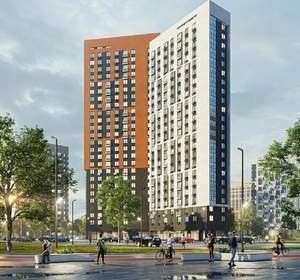 Студия квартира, на длительный срок, 22м2, 16/25 этаж