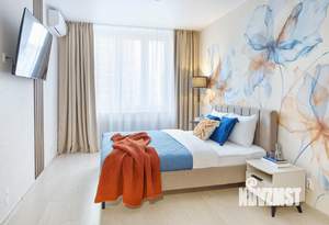 1-к квартира, посуточно, 42м2, 15/21 этаж