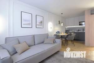 1-к квартира, посуточно, 42м2, 31/33 этаж