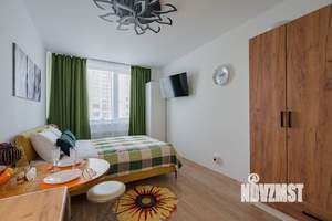 1-к квартира, посуточно, 24м2, 1/1 этаж