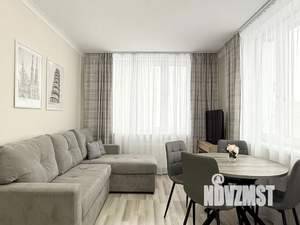 1-к квартира, посуточно, 35м2, 10/22 этаж