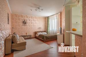 1-к квартира, посуточно, 46м2, 20/20 этаж