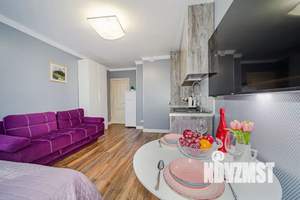 1-к квартира, посуточно, 27м2, 12/17 этаж