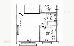 1-к квартира, на длительный срок, 31м2, 2/4 этаж