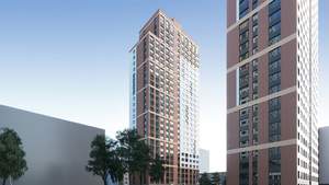 Студия квартира, на длительный срок, 26м2, 5/28 этаж