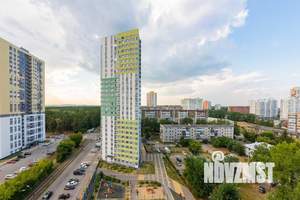 1-к квартира, посуточно, 37м2, 21/26 этаж