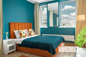 1-к квартира, посуточно, 38м2, 8/17 этаж