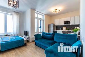 Студия квартира, посуточно, 38м2, 29/31 этаж