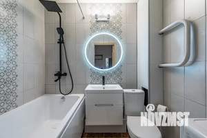 1-к квартира, посуточно, 45м2, 9/17 этаж