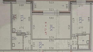 2-к квартира, на длительный срок, 65м2, 16/16 этаж