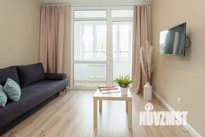 1-к квартира, посуточно, 40м2, 1/1 этаж