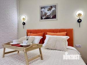 Студия квартира, посуточно, 45м2, 10/16 этаж