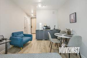 Студия квартира, посуточно, 35м2, 6/9 этаж