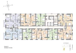 2-к квартира, на длительный срок, 60м2, 17/25 этаж