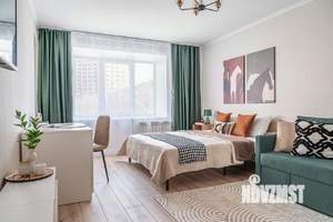1-к квартира, посуточно, 40м2, 1/1 этаж
