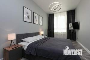 1-к квартира, посуточно, 42м2, 12/26 этаж