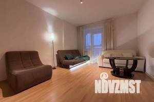 1-к квартира, посуточно, 41м2, 16/22 этаж