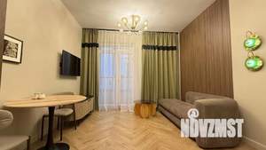 1-к квартира, посуточно, 42м2, 1/1 этаж