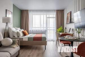 1-к квартира, посуточно, 28м2, 8/25 этаж