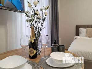 Студия квартира, посуточно, 30м2, 6/16 этаж