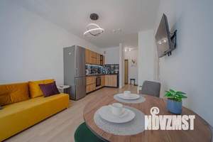 1-к квартира, посуточно, 42м2, 1/1 этаж