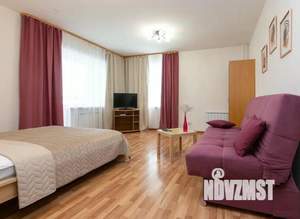 1-к квартира, посуточно, 43м2, 1/1 этаж