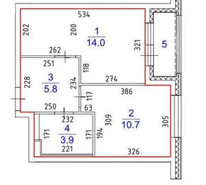 1-к квартира, на длительный срок, 34м2, 2/25 этаж
