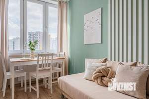 1-к квартира, посуточно, 52м2, 16/30 этаж