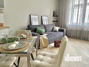 1-к квартира, посуточно, 44м2, 1/1 этаж