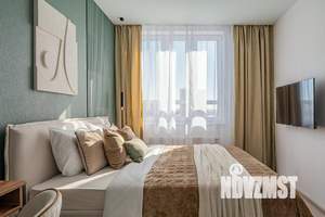 1-к квартира, посуточно, 40м2, 1/1 этаж