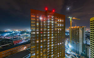 Студия квартира, на длительный срок, 23м2, 12/26 этаж