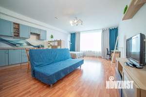 Студия квартира, посуточно, 50м2, 17/24 этаж