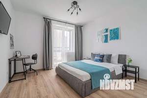 1-к квартира, посуточно, 46м2, 1/1 этаж