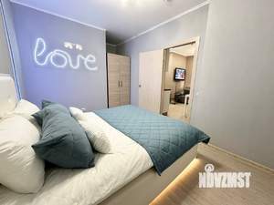 1-к квартира, посуточно, 41м2, 1/25 этаж