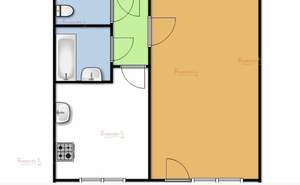 1-к квартира, на длительный срок, 24м2, 7/9 этаж