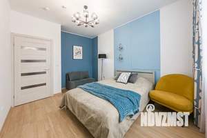 Студия квартира, посуточно, 54м2, 4/25 этаж