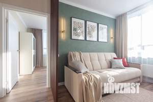 1-к квартира, посуточно, 42м2, 13/32 этаж