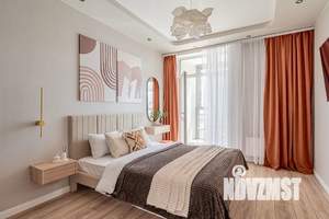 1-к квартира, посуточно, 42м2, 9/30 этаж