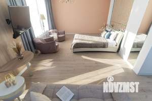 1-к квартира, посуточно, 80м2, 1/1 этаж