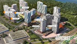 2-к квартира, на длительный срок, 64м2, 12/28 этаж