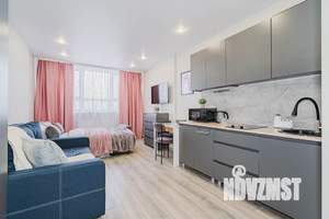 Студия квартира, посуточно, 23м2, 21/28 этаж