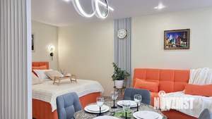 Студия квартира, посуточно, 45м2, 10/16 этаж