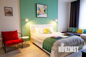 1-к квартира, посуточно, 44м2, 1/1 этаж