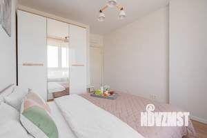 1-к квартира, посуточно, 37м2, 9/16 этаж
