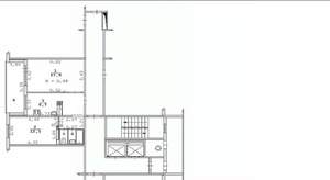 2-к квартира, на длительный срок, 47м2, 10/12 этаж