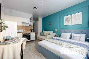 Студия квартира, посуточно, 33м2, 8/25 этаж