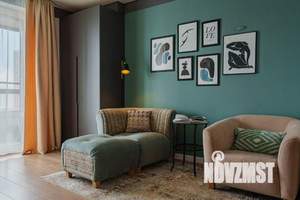 1-к квартира, посуточно, 42м2, 1/1 этаж