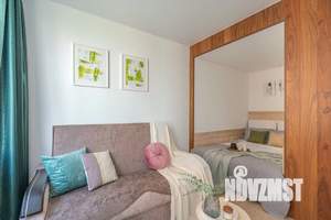 1-к квартира, посуточно, 28м2, 1/1 этаж