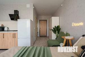 1-к квартира, посуточно, 24м2, 1/1 этаж