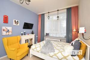 1-к квартира, посуточно, 27м2, 1/1 этаж